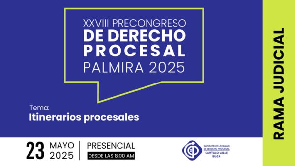 Precongreso de Derecho Procesal - Capítulo Buga - Rama Judicial